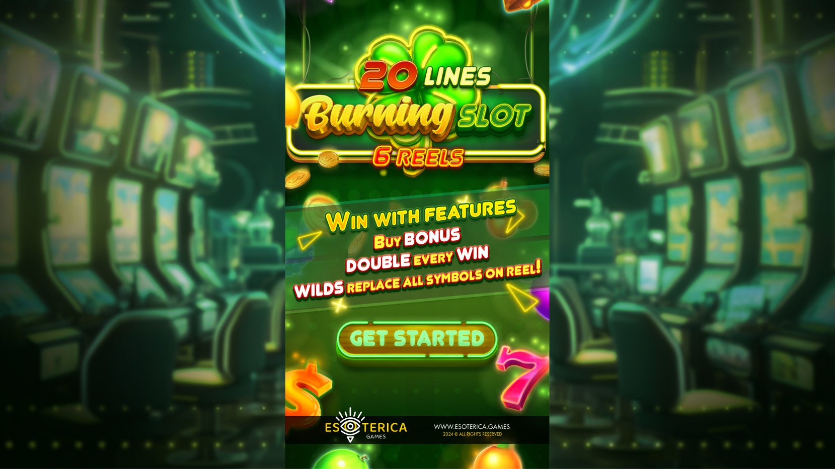 Burning Slot 20x6 screenshot 1