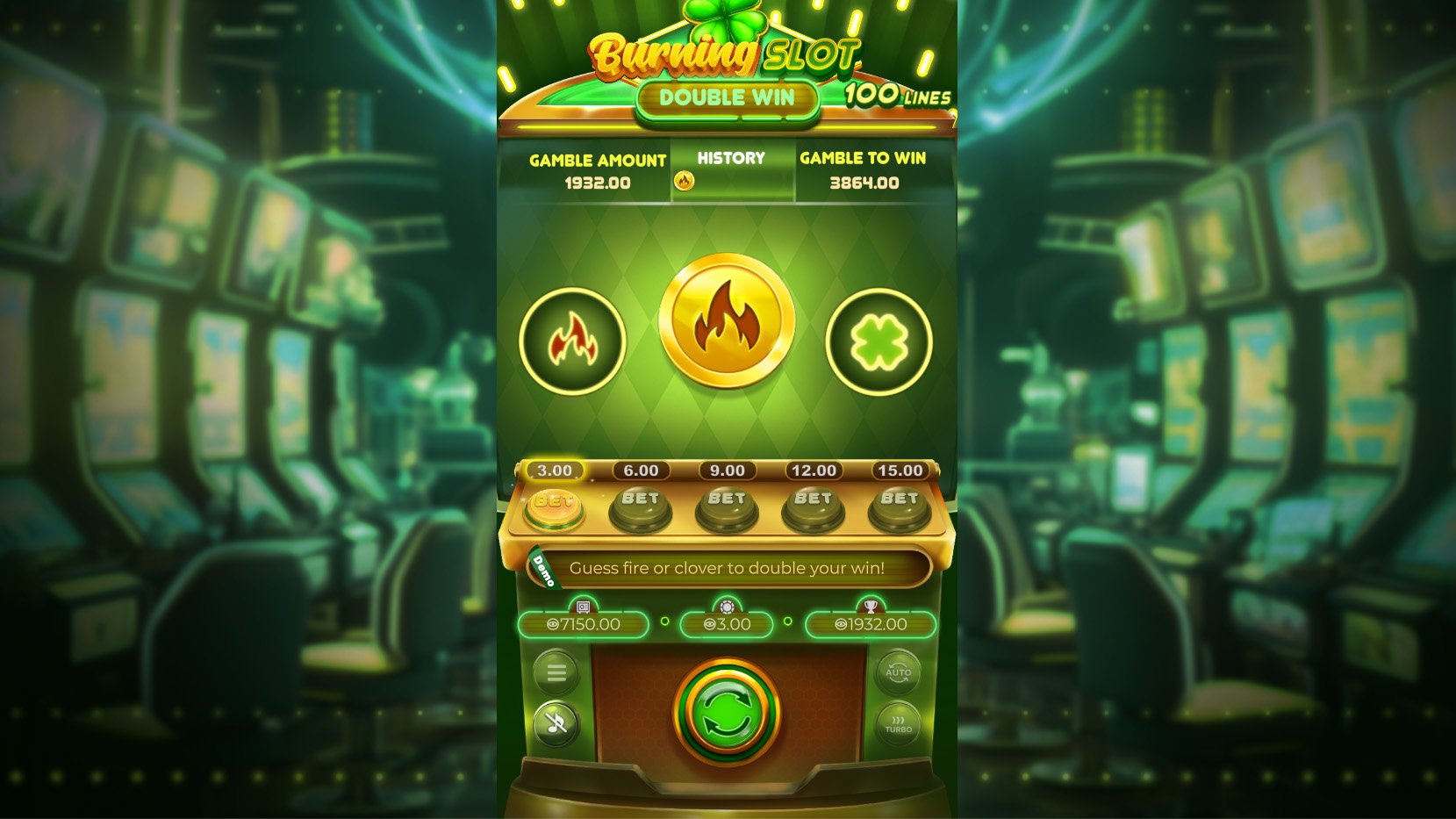 Burning Slot 100x6 screenshot 6